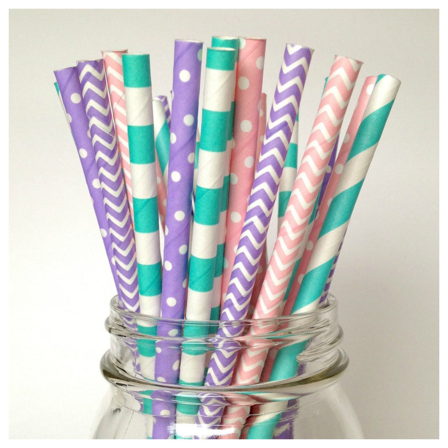 cupcake party straws