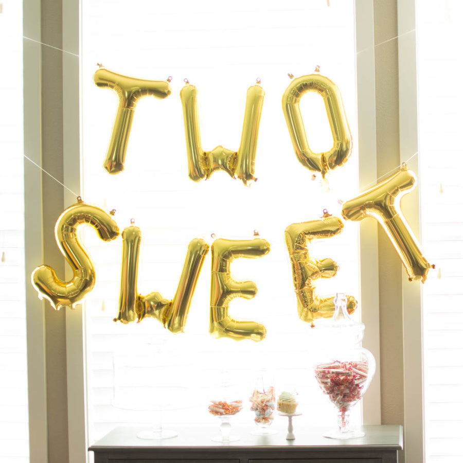 two sweet candy party