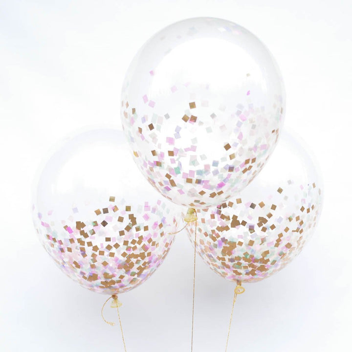How to make and fill your own confetti balloons.