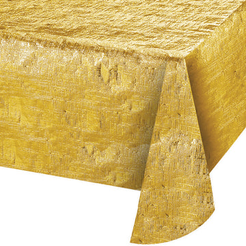 Metallic Gold Tablecloth