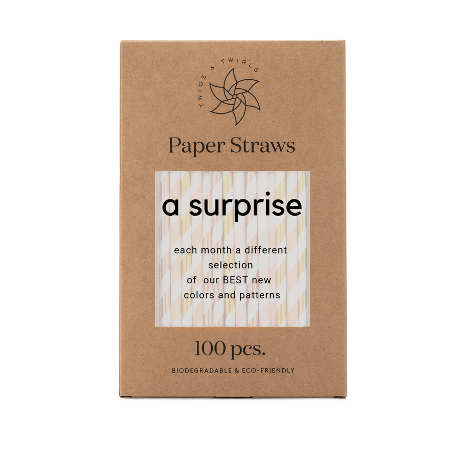 paper straw subscription