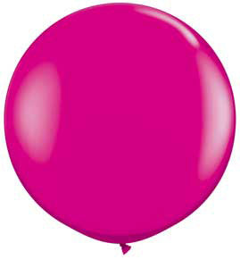 giant pink balloon