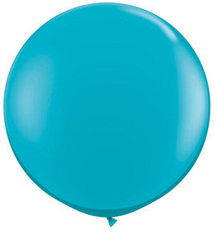 Jumbo Teal Blue Balloon, 36 in. QTY. 1