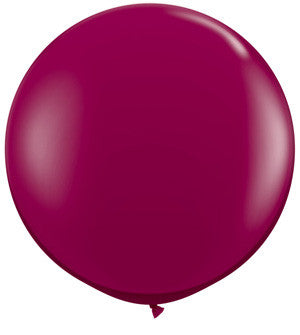 maroon balloon