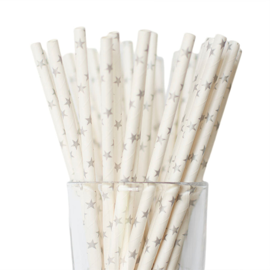 silver star straws