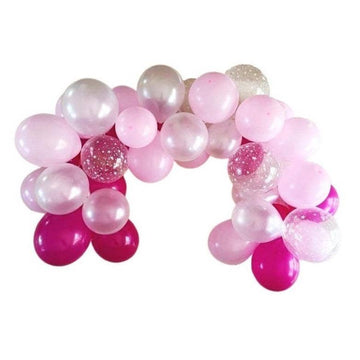 Pink Blend & Stars Balloon Garland Kit