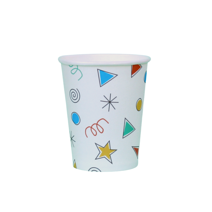 Happy Colors Cups (Set of 8)