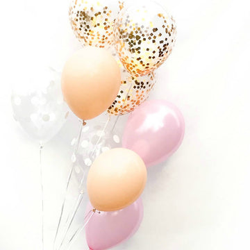 girl baby shower balloons