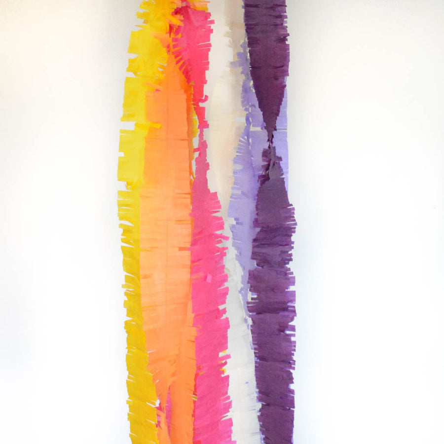 fringed streamers