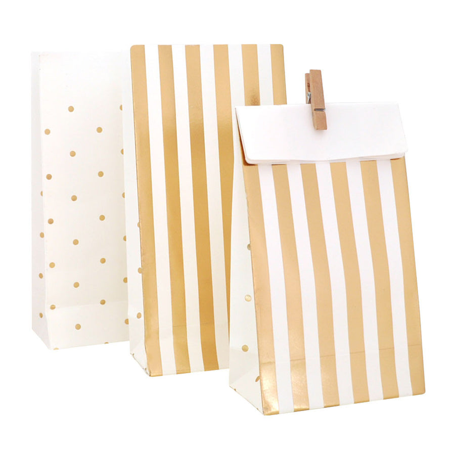 gold treat bags