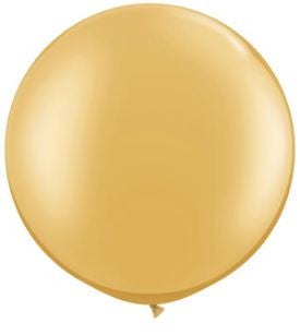 Jumbo Metallic Gold Party Balloon, 30 in. QTY. 1