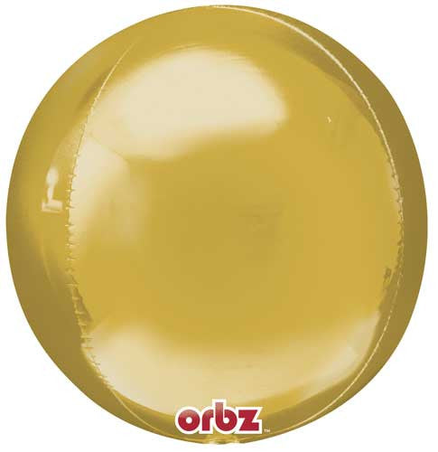 gold orbz balloon