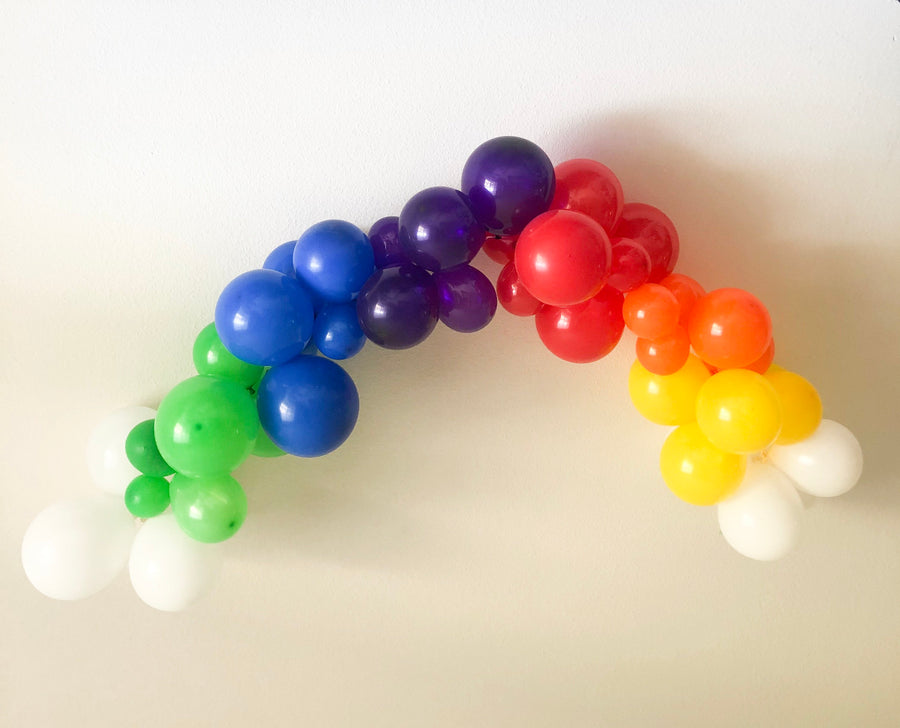 Rainbow Balloon garland , balloon arch , balloon arch garland, balloon kit, baby shower decor, hanging balloon, highchair garland, rainbow