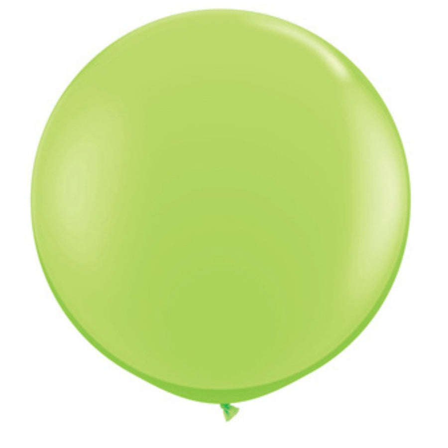 lime green balloon