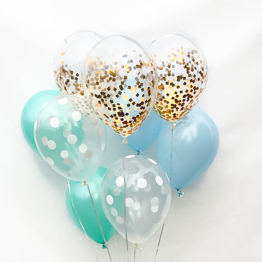 Gender Reveal Balloons Baby Shower BALONS BABY BOY GIRL PINK BLUE ARCH  PARTY UK