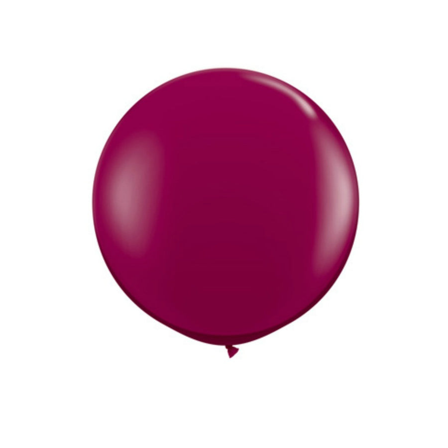 jumbo maroon balloon