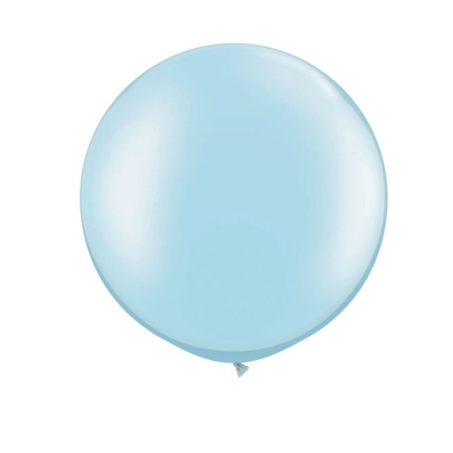 pastel blue balloon