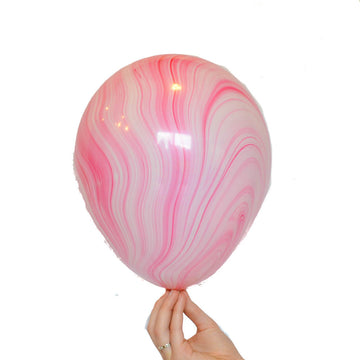 Pink Marble balloon