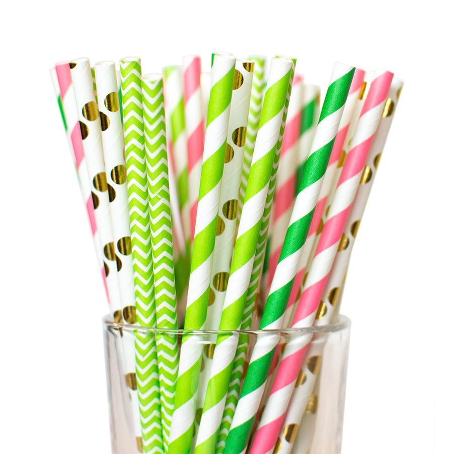 Taco party straws