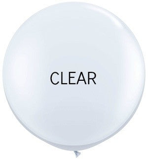 clear balloon